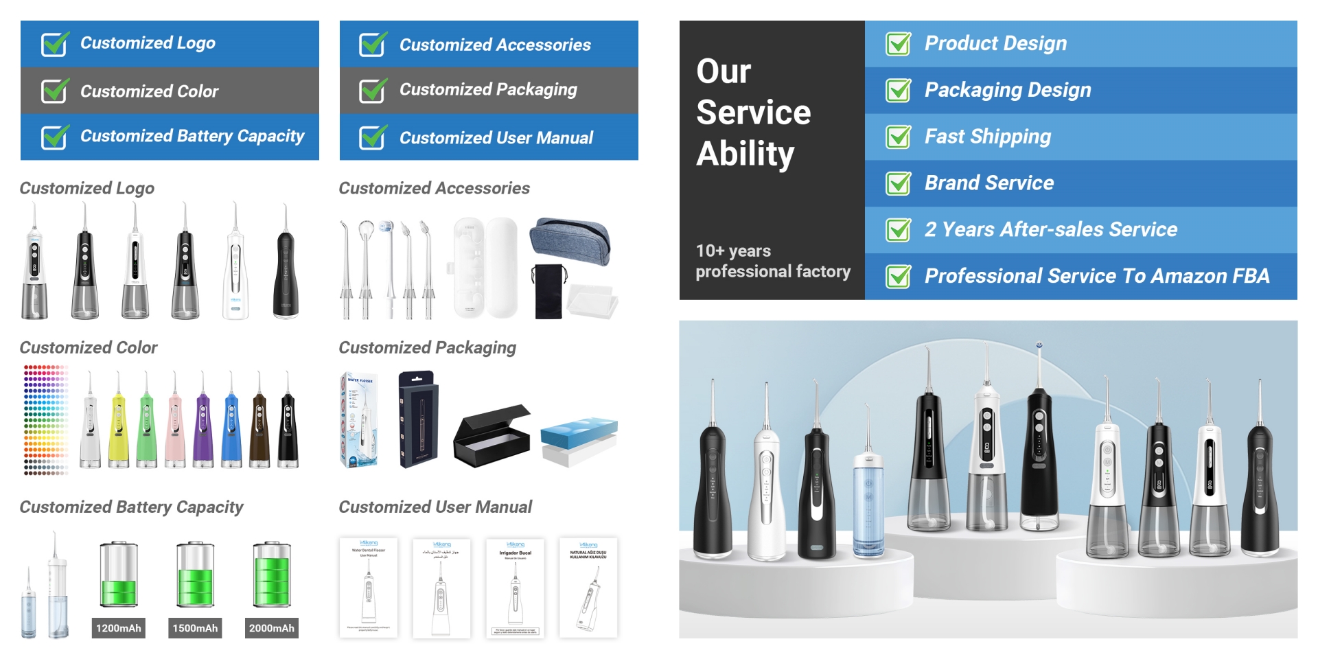 water flosser manufacturers